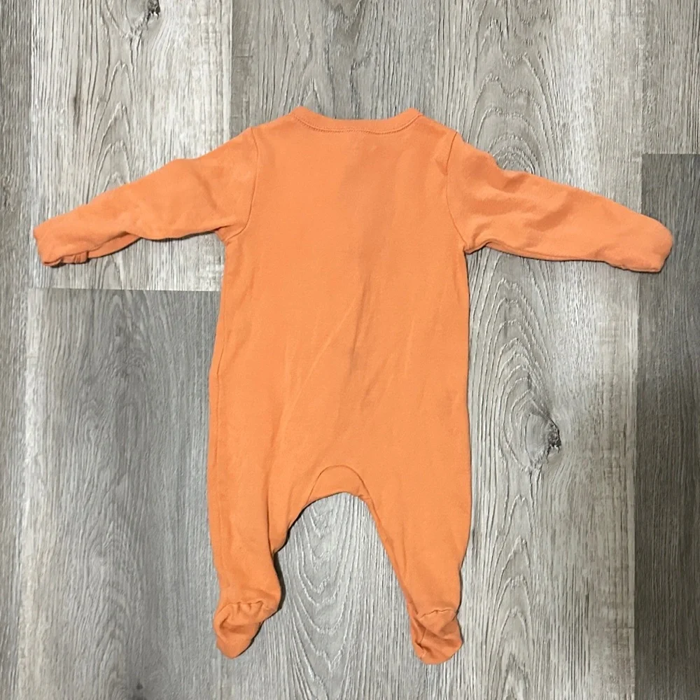 Old Navy Orange Jack-O'-Lantern Kids‎ Footie